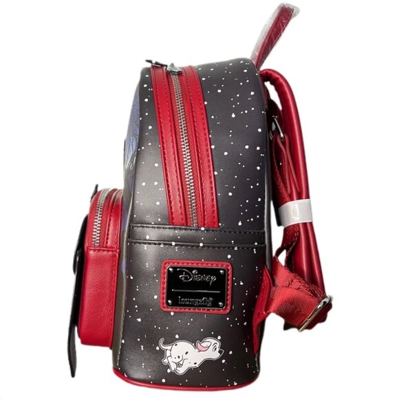 RARE - Loungefly Exclusive Cruella de Vil Villain Castle Series Mini Backpack - Picture 2 of 6